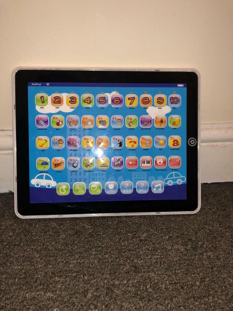 Interactive educational tablet for pre schoolers in Southside