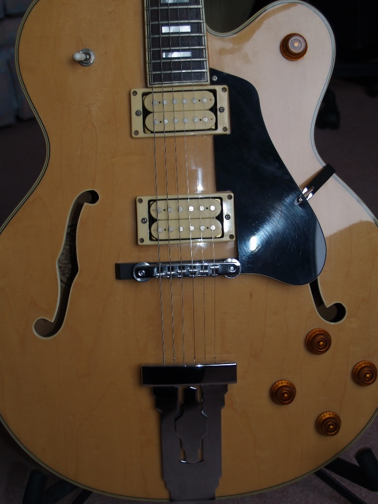 Jazz Guitar. Gibson L5 copy Hondo Fatboy HL5FBB in Newcastle, Tyne