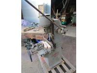 Cooksley chisel morticer 3 phase with chisels wood working machine 