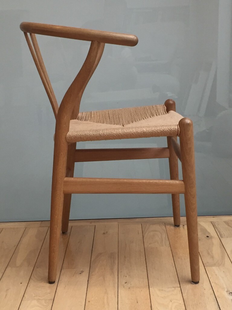 4 Original CH24 Wegner Wishbone Chairs in Oak for Sale RRP £877 each