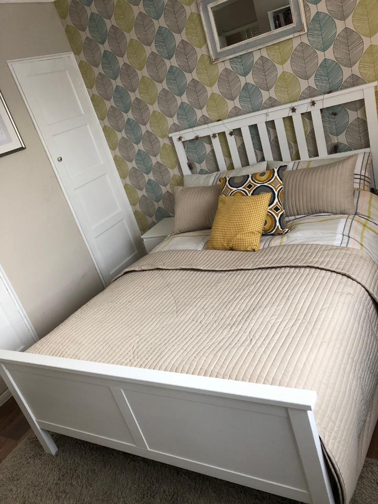 Ikea Hemnes bed frame double in Northolt, London Gumtree