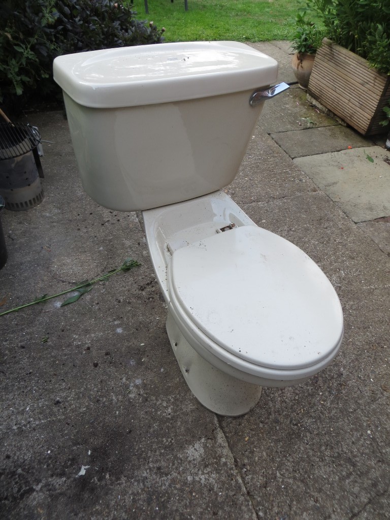 Armitage Shanks Toilet and Corner basin in Emmer Green, Berkshire