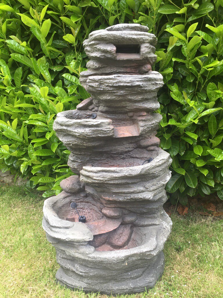 4 Drop Rock Fall Garden Water Fountain/Feature | in Taunton, Somerset
