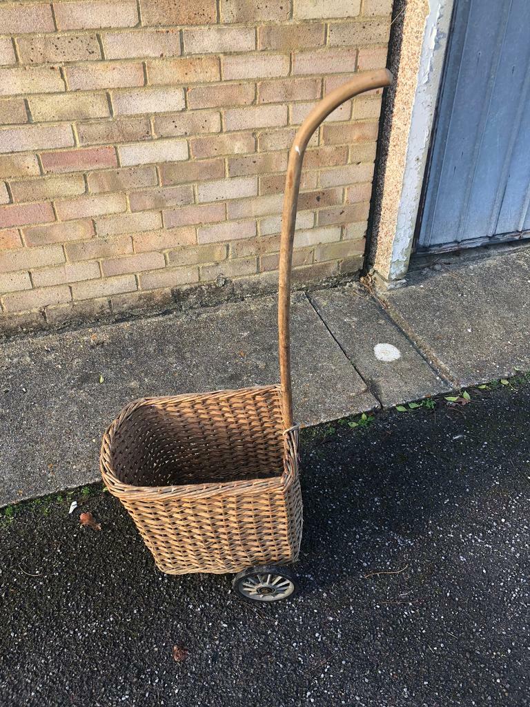 Vintage wicker shopping trolley in Chelmsford, Essex Gumtree