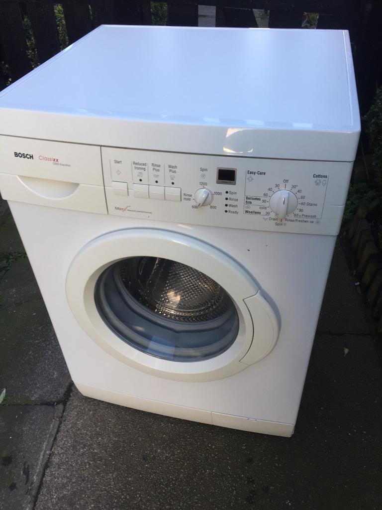 Bosch Classic washing machine white perfect working order in