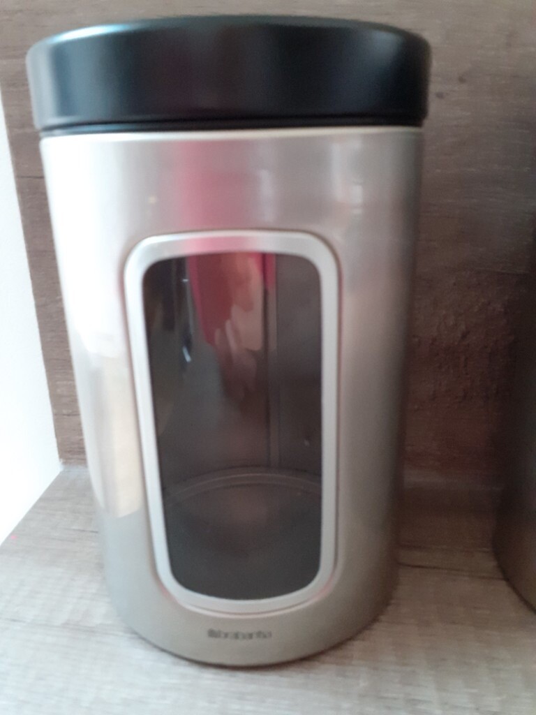 Brabantia tea/coffee/sugar canisters in Huntington, North Yorkshire