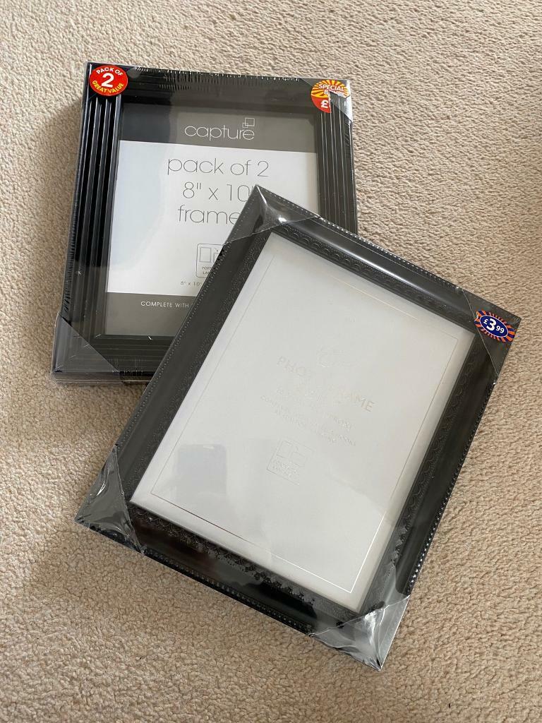 3 black picture frames size 8 x 10 in Leicester, Leicestershire Gumtree