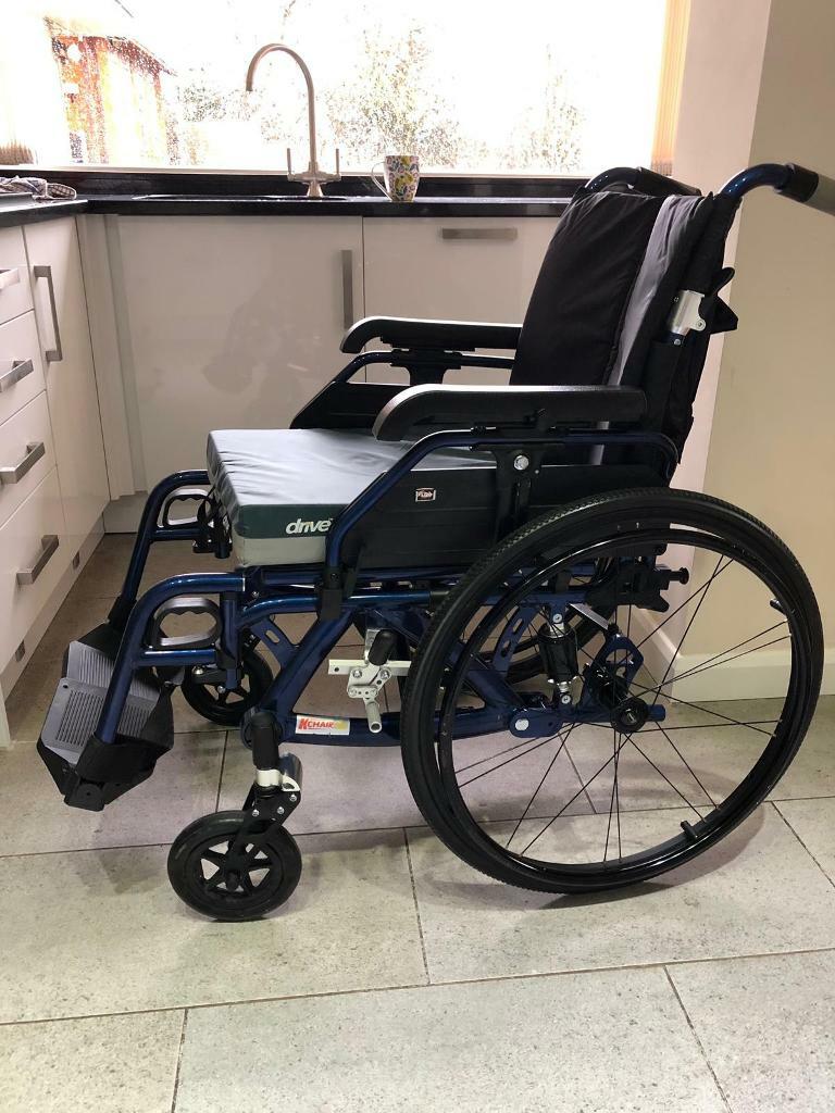 Lightweight ‘K Chair Enigma’ wheelchair with suspension in Stokeon