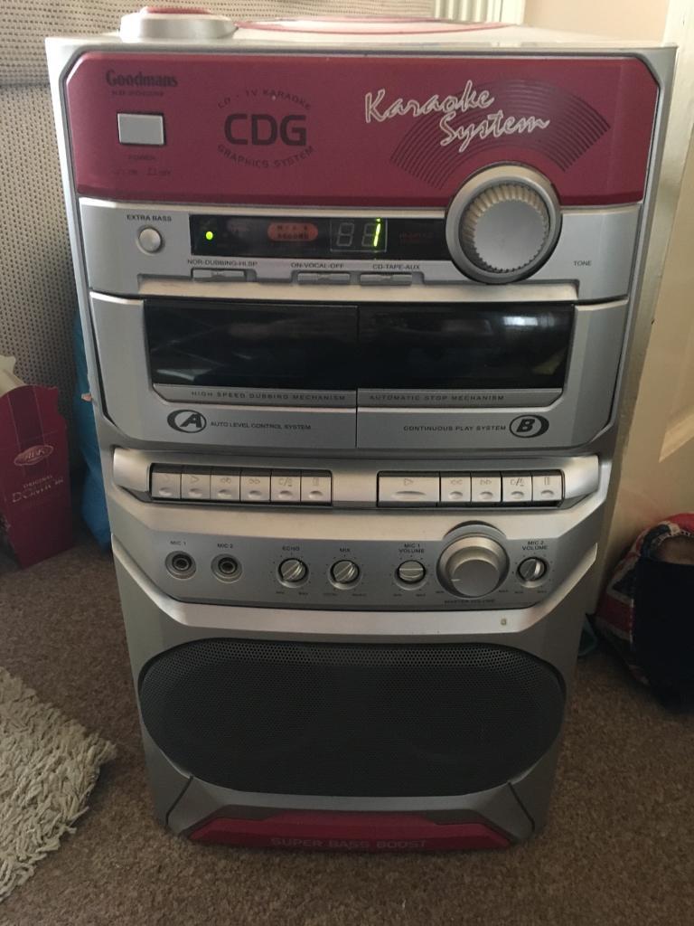 Karaoke machine, CD and tape player in Falkirk Gumtree