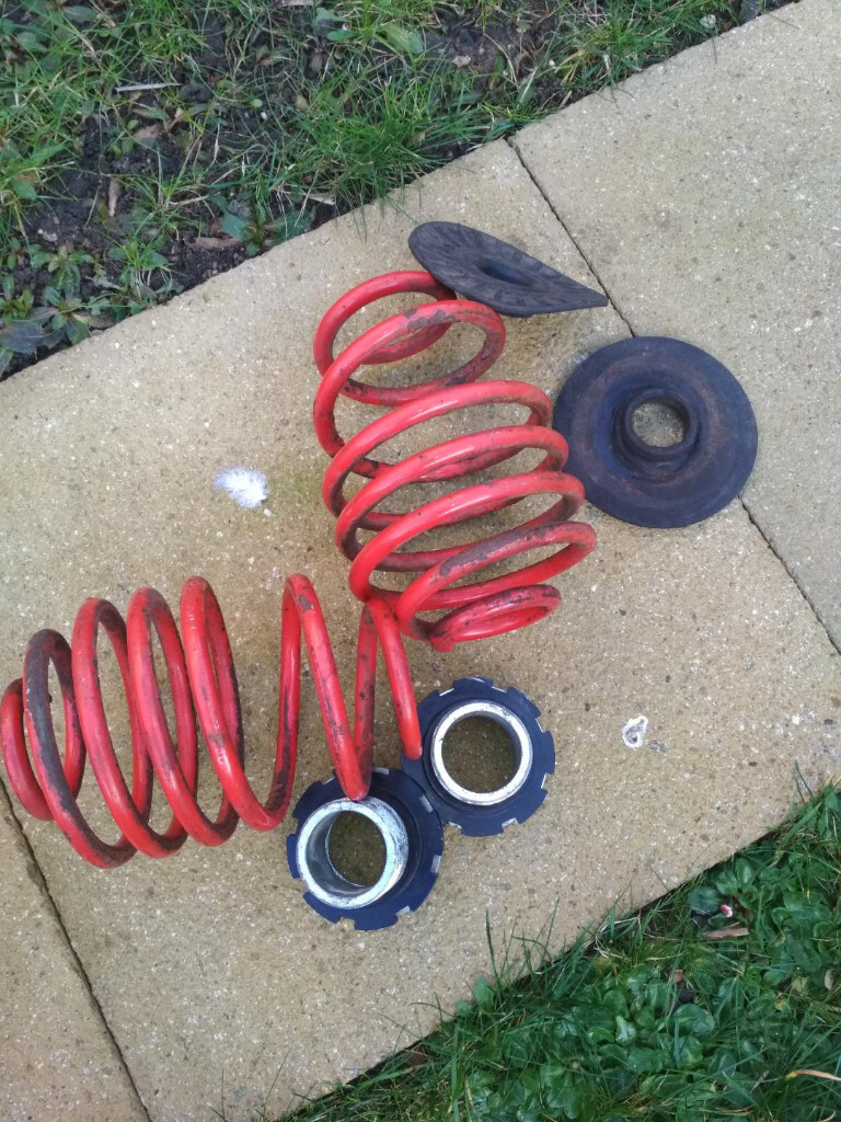 Renault clio 172/182 Rear lowering springs and adjusters in Luton