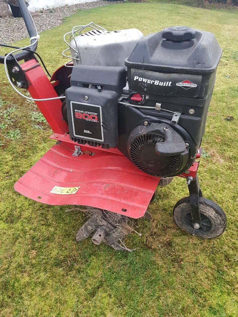 Briggs and Stratton petrol engine tiller cultivator | in Helensburgh