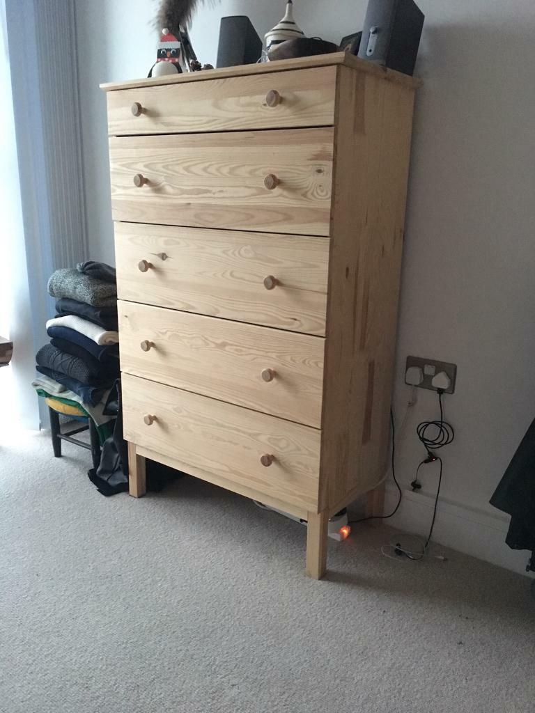 Ikea Tarva Chest Of Drawers 5 Drawers In Canning Town