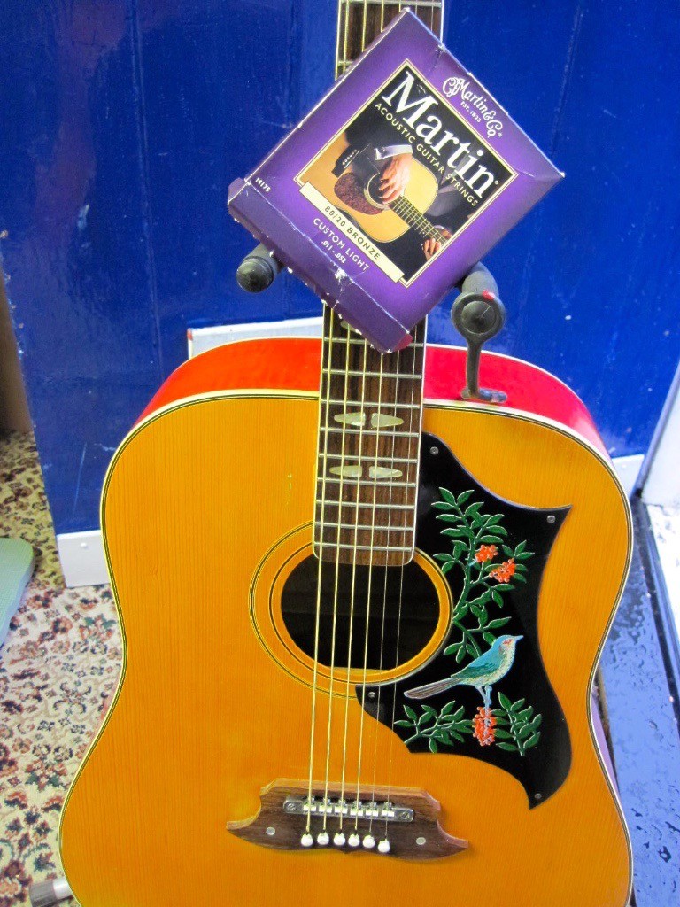 Terada Hummingbird Acoustic Guitar Made in Japan 1970's in Leeds