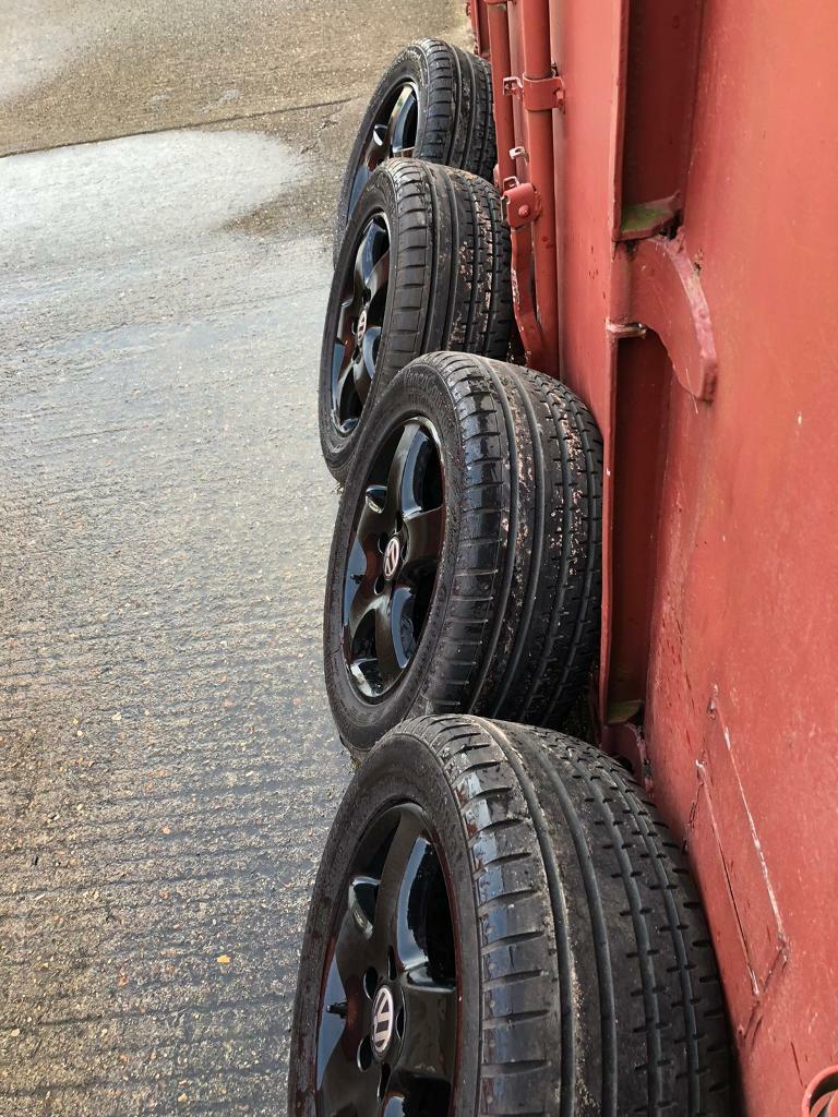 VW TRANSPORTER ALLOY WHEELS WITH NEW HIGH LOAD TYRES in Southampton, Hampshire Gumtree