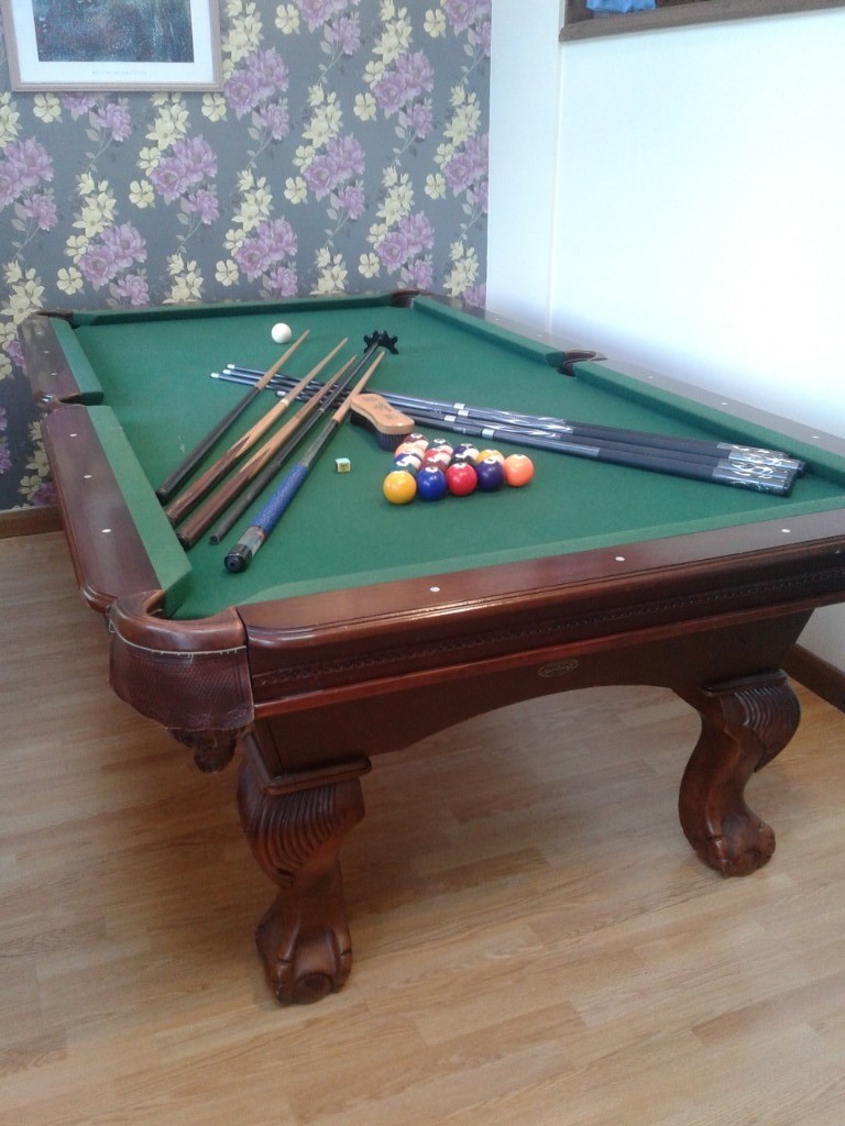 American Pool table 8ft slate bed in Bramley, West Yorkshire Gumtree
