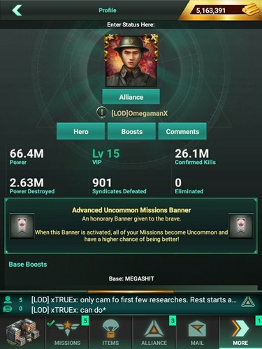 World War Rising Mobile Game Account LEVEL 30 BASE