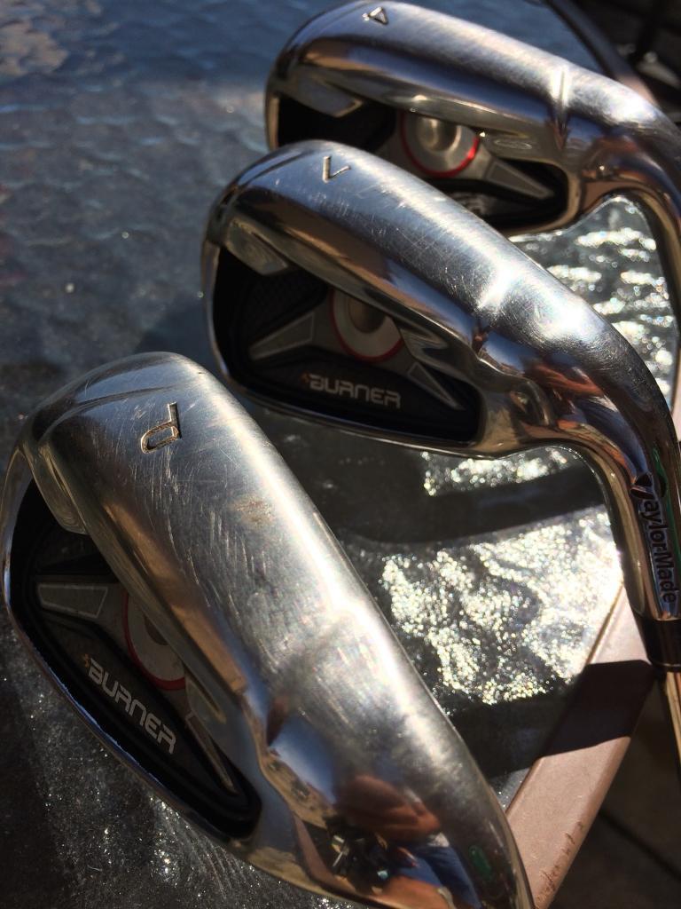 VGC Callaway Burner Irons 4PW Uniflex steel shaft in Cwmavon, Neath