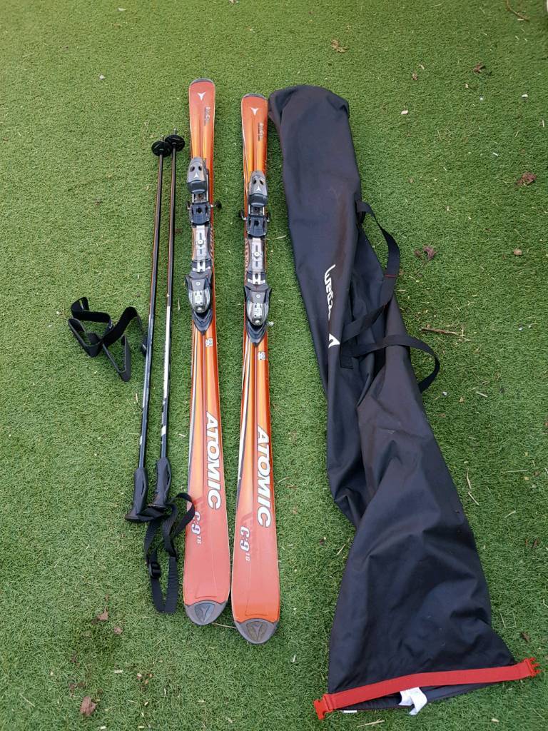 Atomic Beta Carve 918 Carbon Core Carving Skis 180 cm (inc bag and