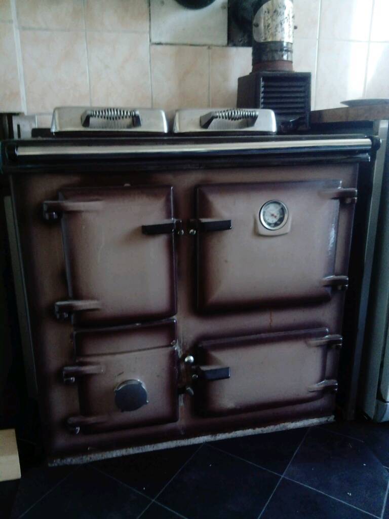Rayburn Royal solid fuel and wood aga stove, water heater and boiler