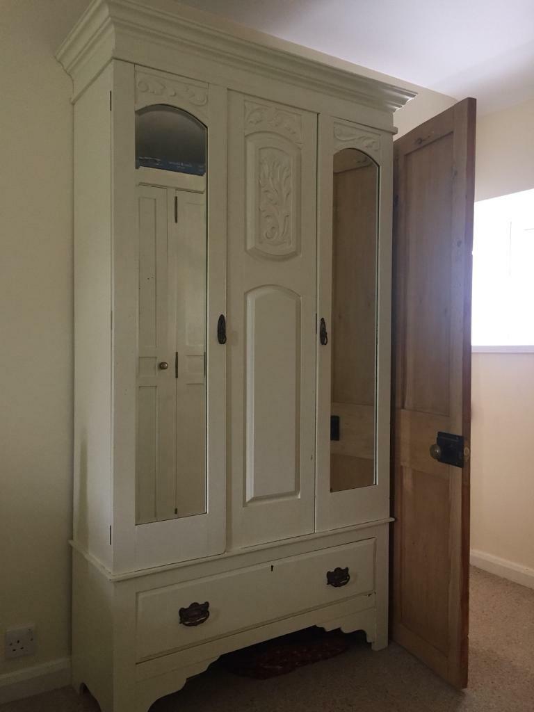 Cream Wardrobe Cupboard Armoire in Thornbury, Bristol Gumtree