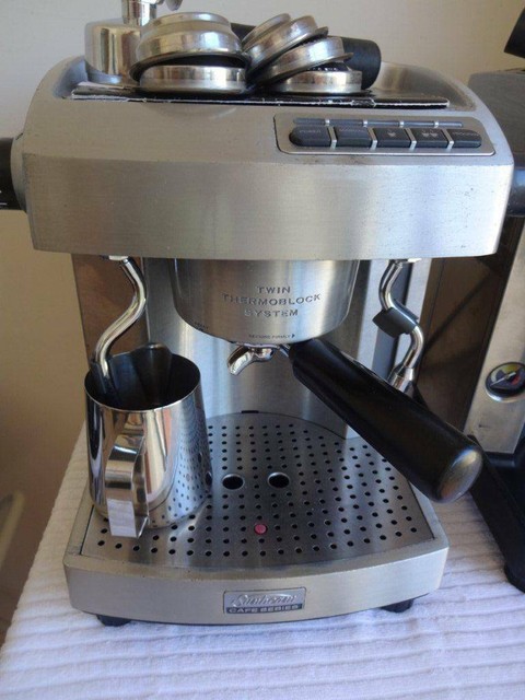 SUNBEAM Cafe series ESPRESSO machine -EM6910 -TWIN T/BLOCK ...