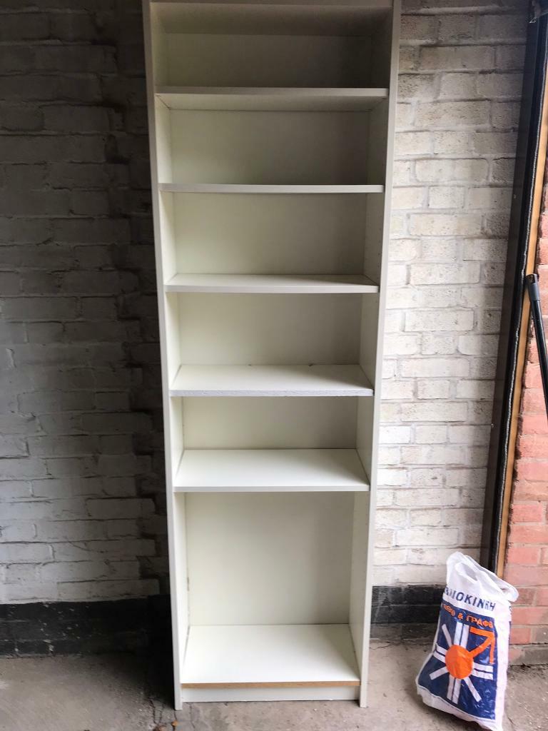 FREE Ikea Billy Bookcase Shelving Storage Unit White in Clapham