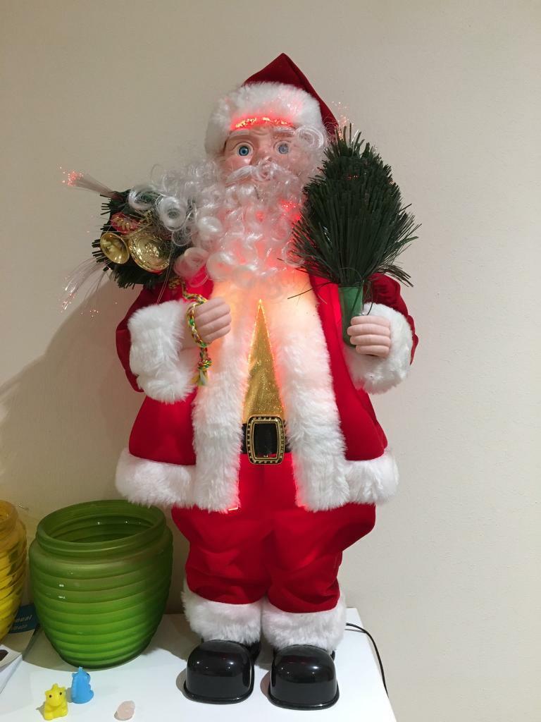 Santa decoration in St Mellons, Cardiff Gumtree