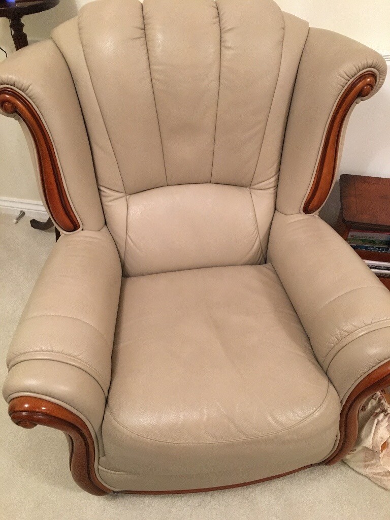 Italian Leather Armchair in Portslade, East Sussex Gumtree