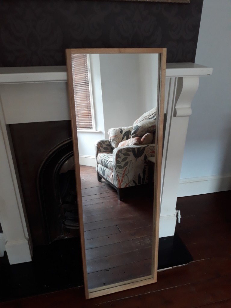 Oak framed full length mirror in Sittingbourne, Kent Gumtree
