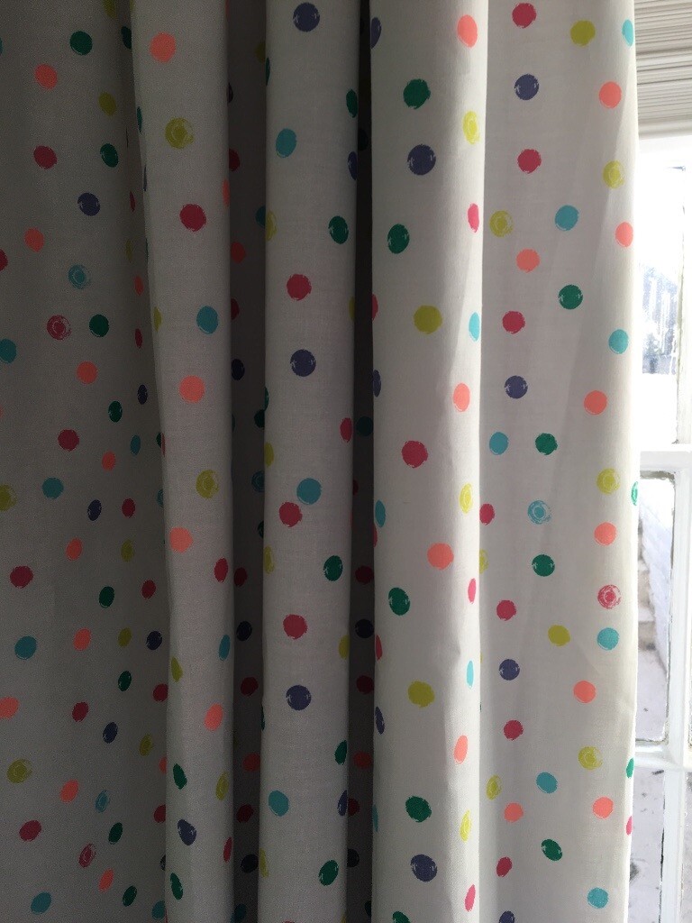 Children S Spotty Curtains In Cheltenham Gloucestershire Gumtree