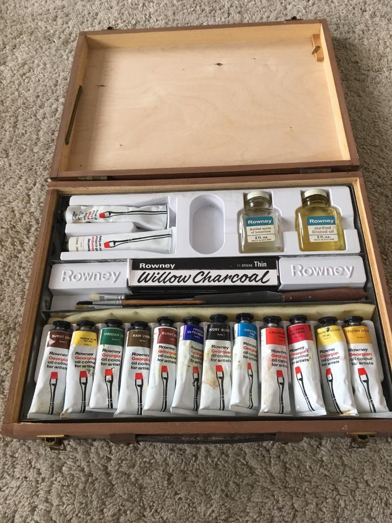 Vintage Oil Paint Set in Penarth, Vale of Gumtree
