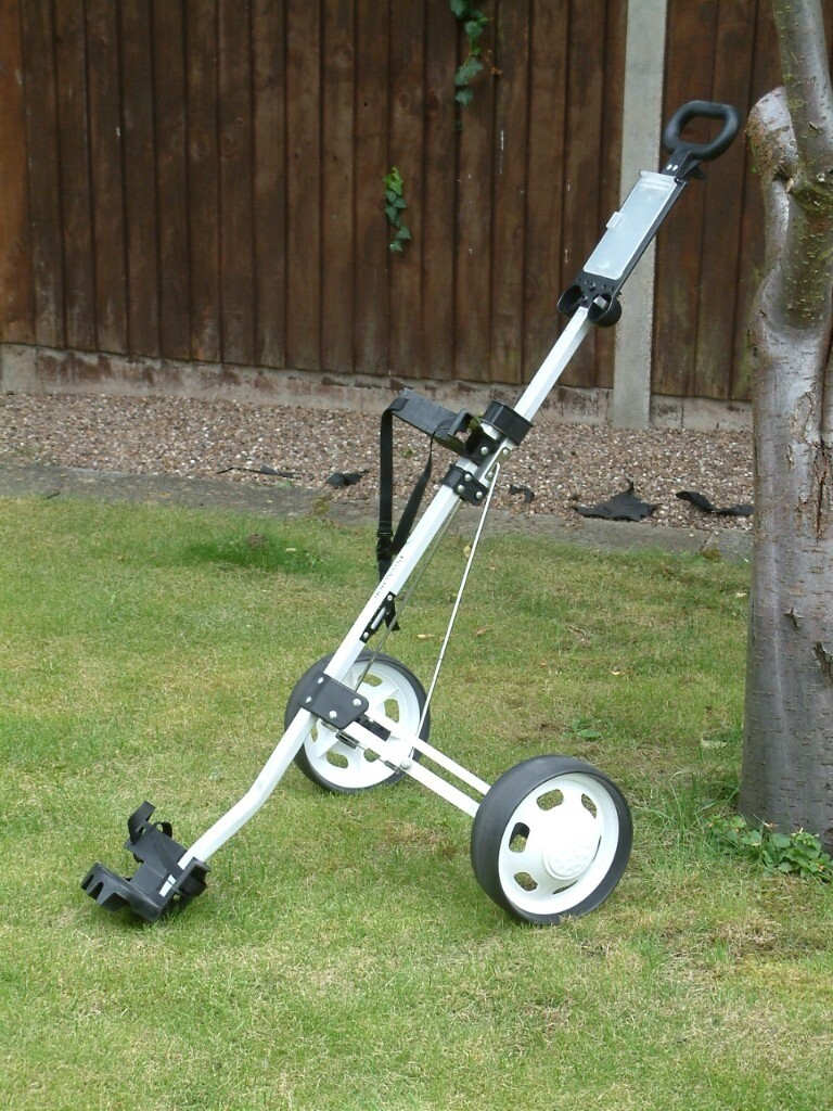 Pro Action Lightweight Golf Trolley with Score Card, T and Ball Holder