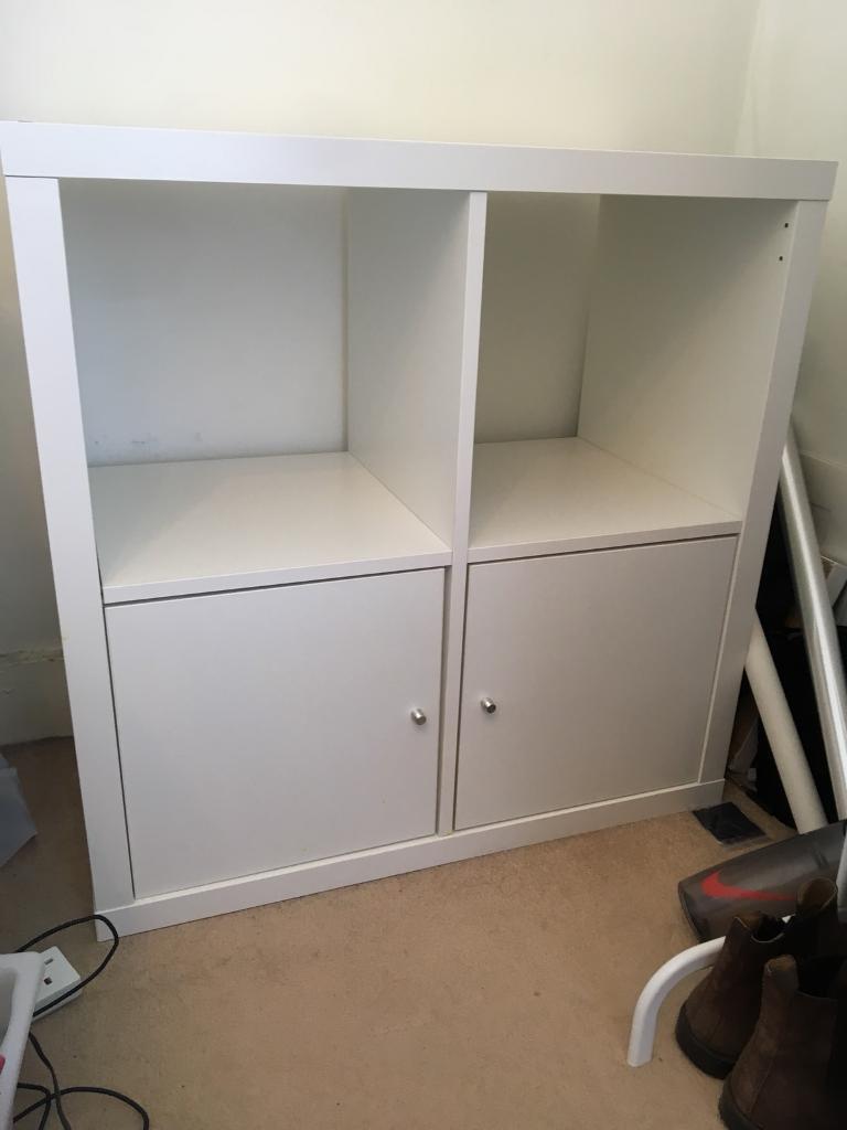 Ikea Kallax shelving unit with doors in Wandsworth, London Gumtree