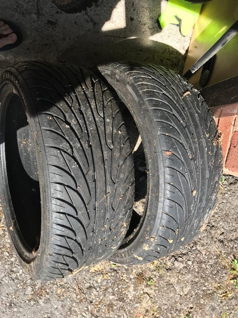 215/40 R17 pair of tyres | in Corfe Mullen, Dorset | Gumtree