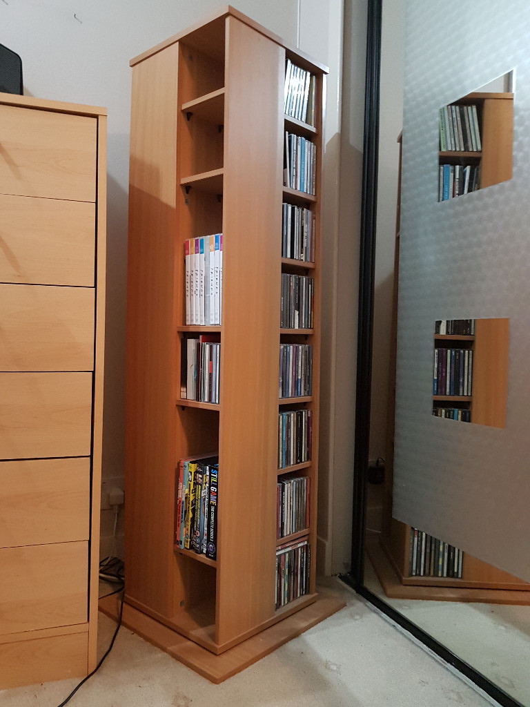Revolving DVD / CD Storage Unit in Erskine, Renfrewshire Gumtree