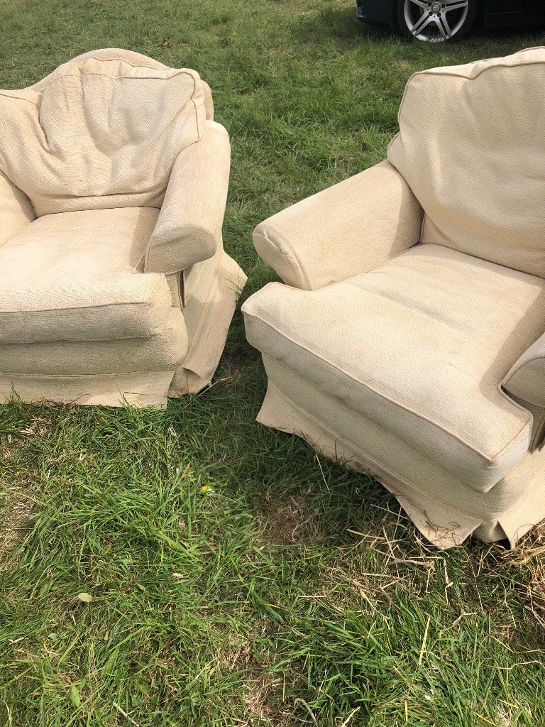 Cream Armchairs in Broadclyst, Devon Gumtree