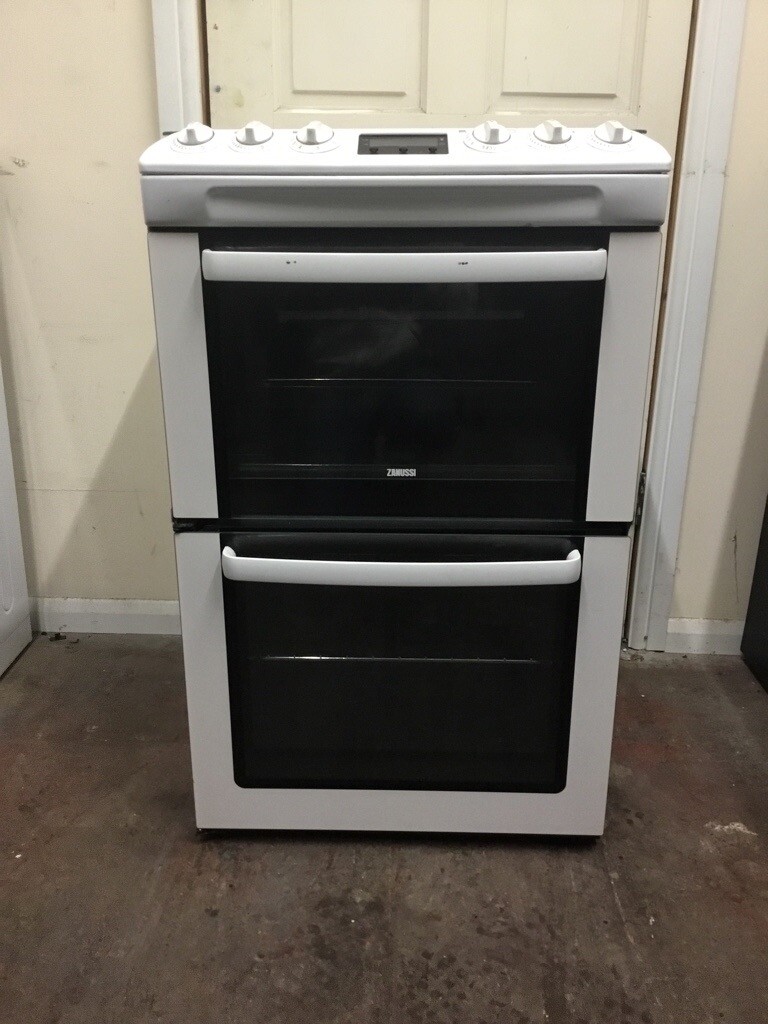 Zanussi gas cooker 55cm FSD double oven 3 months warranty free local
