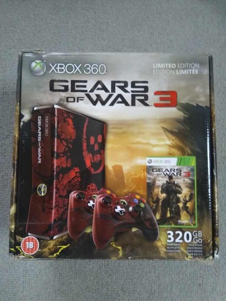 Gears of War 3 Xbox 360 boxed console and games 329gb in Bodmin, Cornwall Gumtree