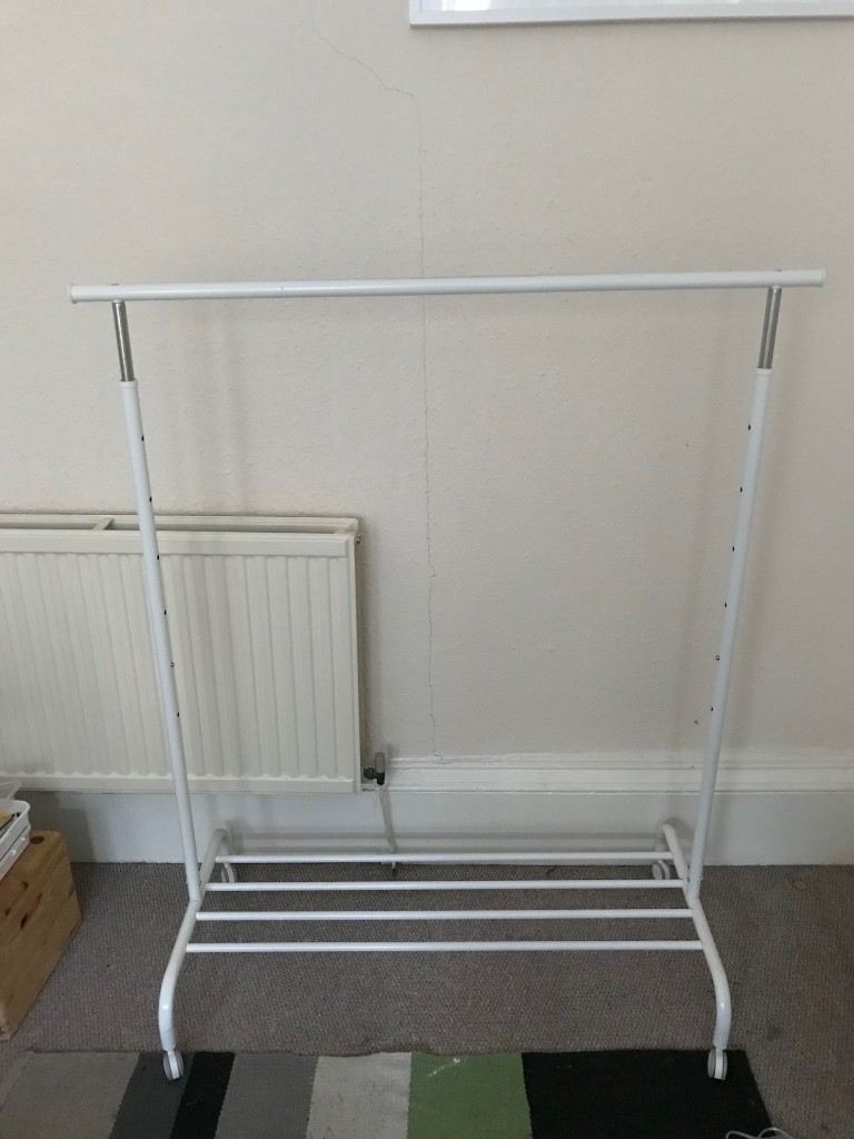 Adjustable Height Ikea Clothes Rail in Crosshill, Glasgow Gumtree