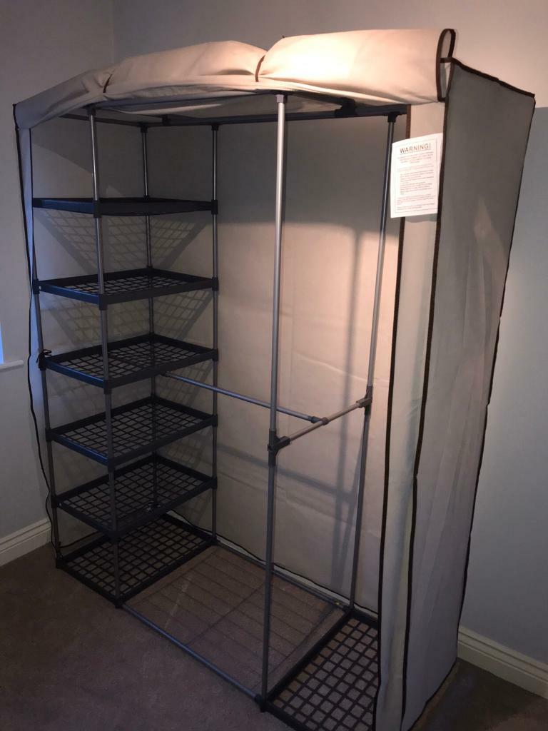 Argos Cream Fabric Wardrobe In Brough East Yorkshire Gumtree