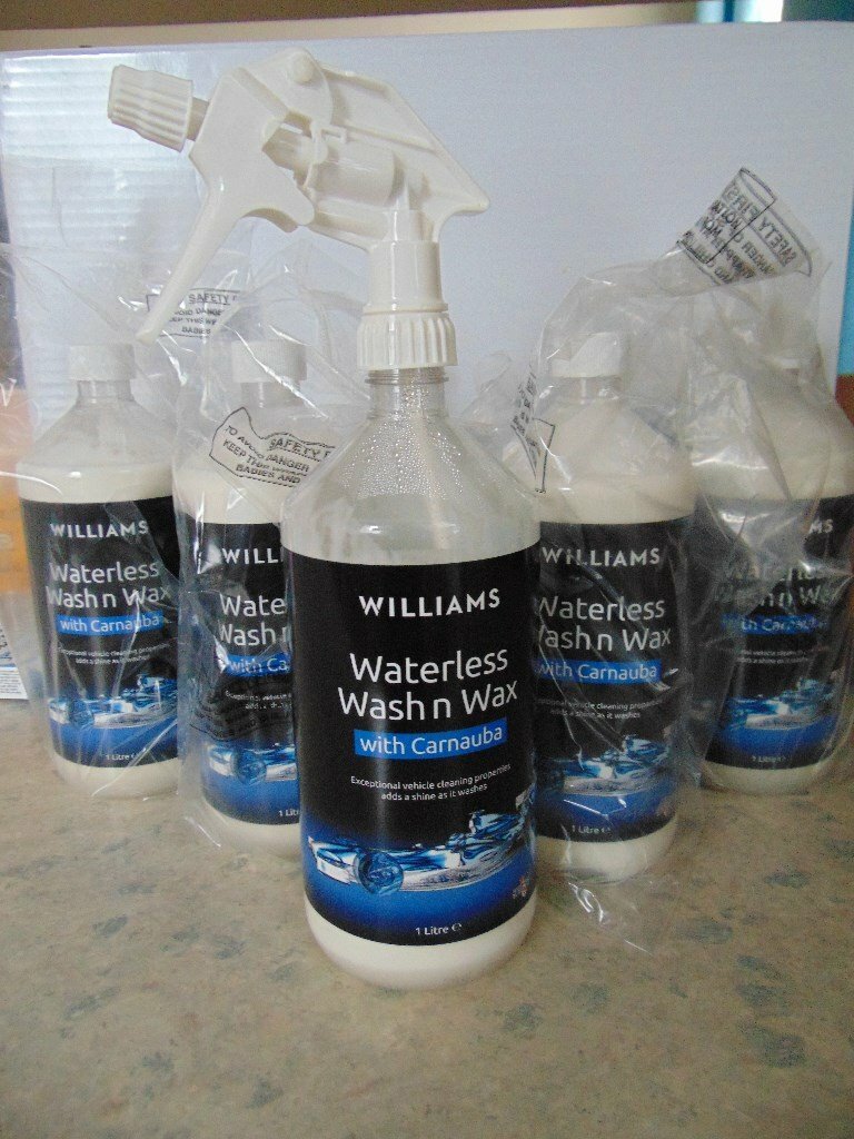 Williams Racing Waterless Wash n Wax with Carnauba. in Keith, Moray
