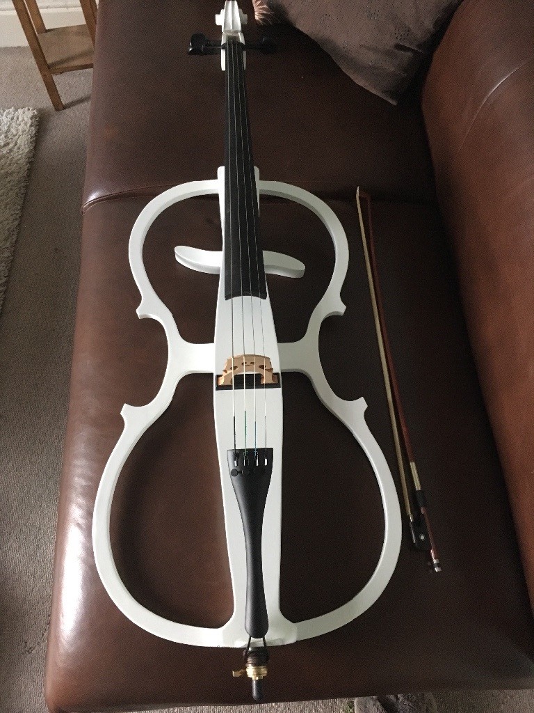 Electric cello with bow, soft case and rosin in Tooting, London Gumtree