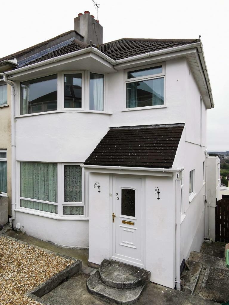 3 bedroomed semi detached house & garage at Weston Mill, Plymouth in