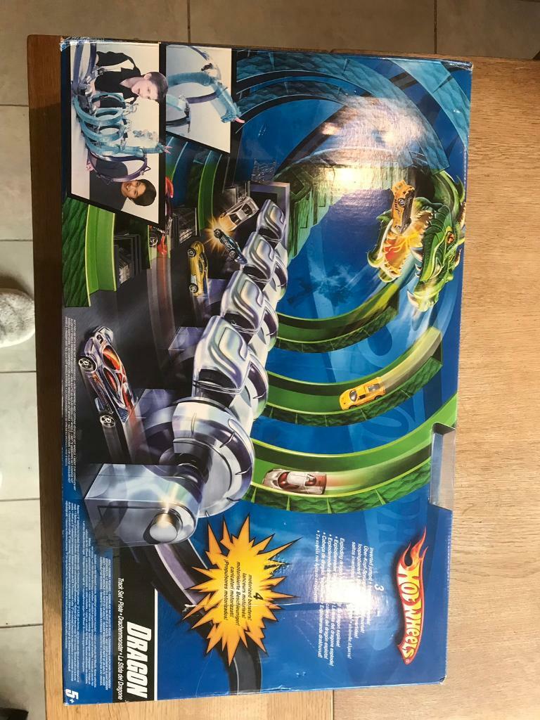 Hot wheels dragon track in box with instructions in Wingerworth, Derbyshire Gumtree