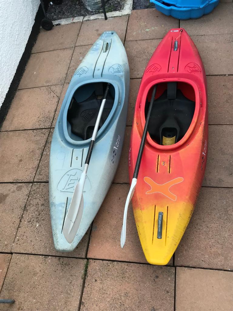 2 X Teksport Xcess 240 Kayaks in Paignton, Devon Gumtree