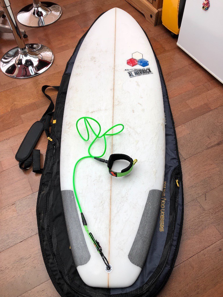 Channel Islands Al Merrick 'Average Joe' 5ft 11 SurfBoard with fins