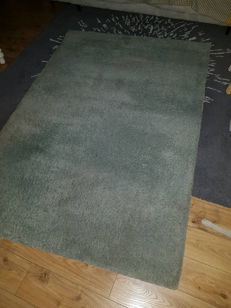 Ikea Stoense rug light green colour in Glasgow Gumtree