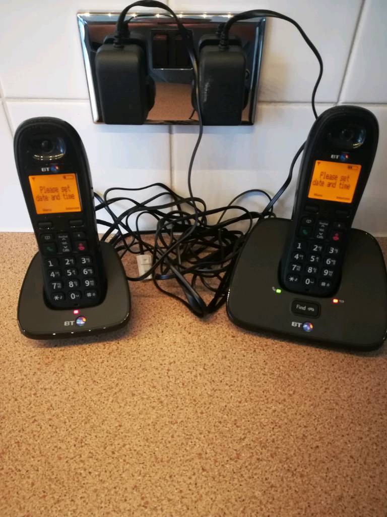 BT twin set cordless phones. in Pengam Green, Cardiff Gumtree