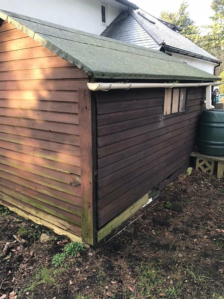 timber shed / garage 12’x8’ in ferndown, dorset gumtree