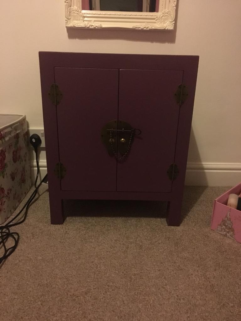 Purple side table in Sheffield, South Yorkshire Gumtree